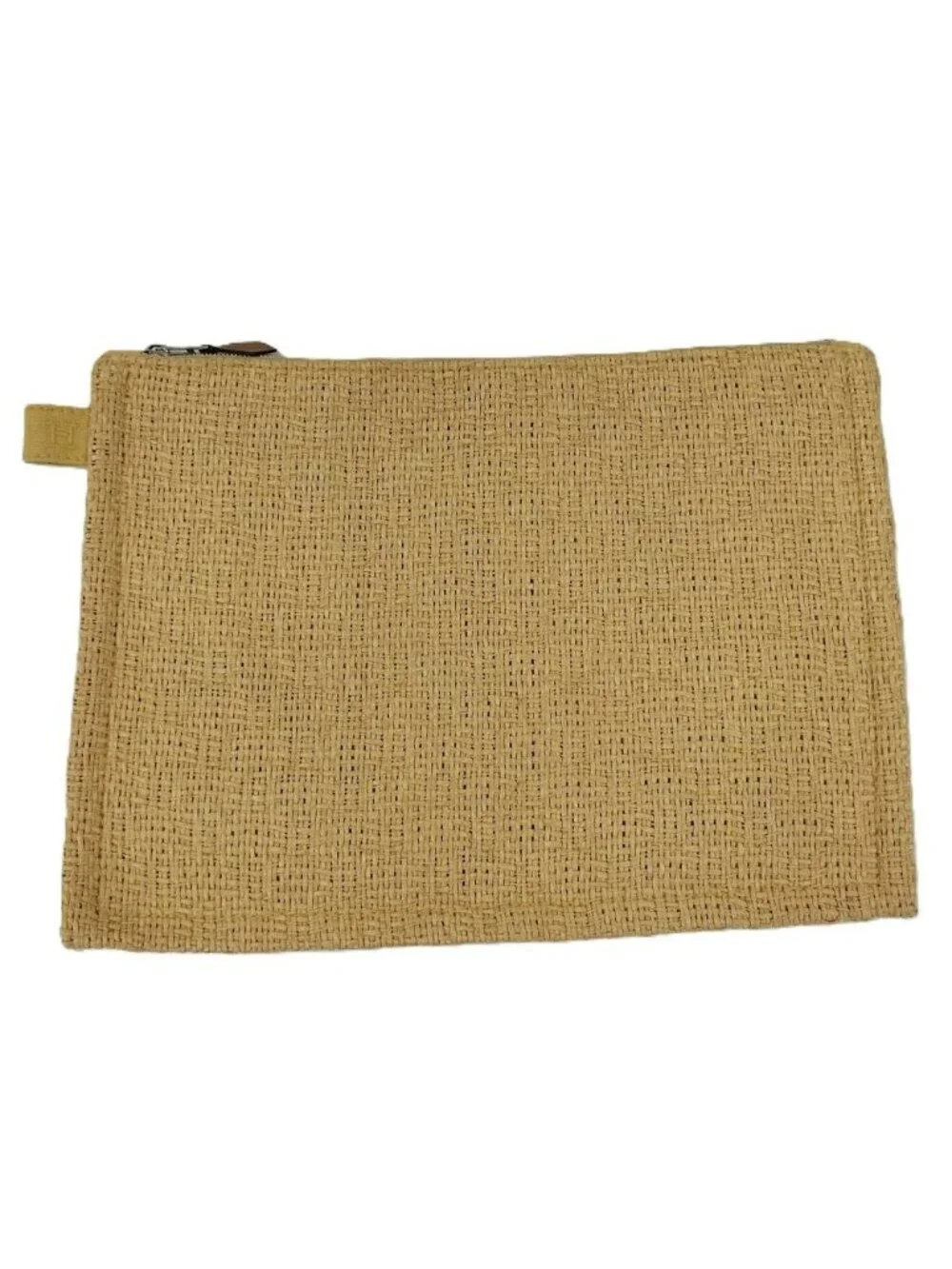 Hermes Bora Pouch MM Straw